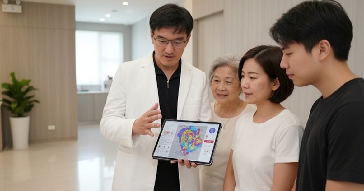 醫美術後護理常見問題解答圖示，專家正在解答問題