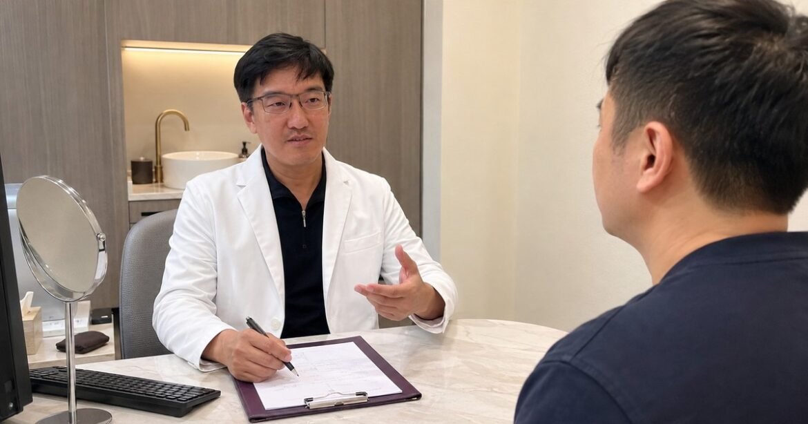 吳芮醫師說明洢蓮絲如何刺激膠原蛋白增生，改善肌膚彈性